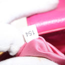 Miu Miu Madras Hand Bag Leather Pink Gold Auth 147888-12