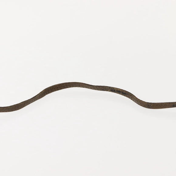 Salvatore Ferragamo Vala Shoulder Bag Leather Khaki Gold Auth 147889