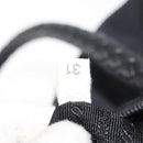 PRADA Hand Bag Nylon Black Silver Auth 147899-22