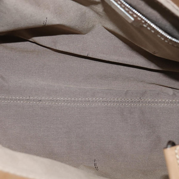 FENDI Etnico Hand Bag Leather Pink Auth 147903