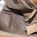 FENDI Etnico Hand Bag Leather Pink Auth 147903-18