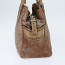 FENDI Etnico Hand Bag Leather Pink Auth 147903-3