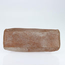 FENDI Etnico Hand Bag Leather Pink Auth 147903-5