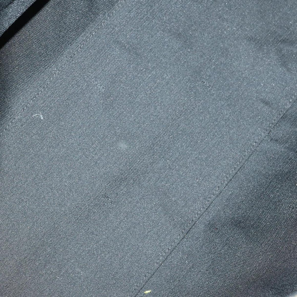 FENDI Pecan Canvas Boston Bag PVC 2way Black Brown gold Auth 147908