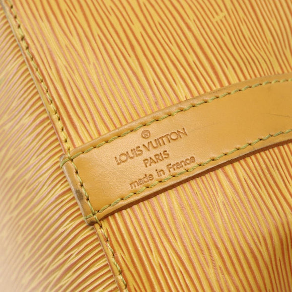 LOUIS VUITTON Epi Petit Noe Shoulder Bag Yellow M44109 LV Auth 147920