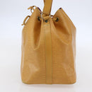 LOUIS VUITTON Epi Petit Noe Shoulder Bag Yellow M44109 LV Auth 147920-4