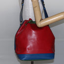 LOUIS VUITTON Epi Noe Shoulder Bag Tricolor Red Green blue M44082 LV Auth 147921-21