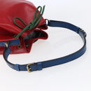 LOUIS VUITTON Epi Noe Shoulder Bag Tricolor Red Green blue M44082 LV Auth 147921-7