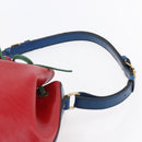 LOUIS VUITTON Epi Noe Shoulder Bag Tricolor Red Green blue M44082 LV Auth 147921-8