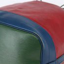 LOUIS VUITTON Epi Noe Shoulder Bag Tricolor Red Green blue M44082 LV Auth 147922-9