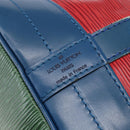LOUIS VUITTON Epi Noe Shoulder Bag Tricolor Red Green blue M44082 LV Auth 147922-17