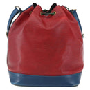 LOUIS VUITTON Epi Noe Shoulder Bag Tricolor Red Green blue M44082 LV Auth 147922-2