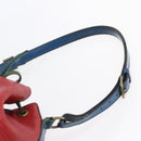 LOUIS VUITTON Epi Noe Shoulder Bag Tricolor Red Green blue M44082 LV Auth 147922-8