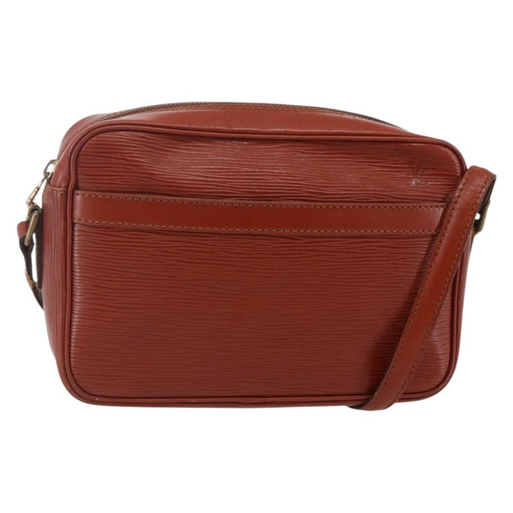 LOUIS VUITTON Epi Trocadero 24 Shoulder Bag Brown M52313 LV Auth 147923