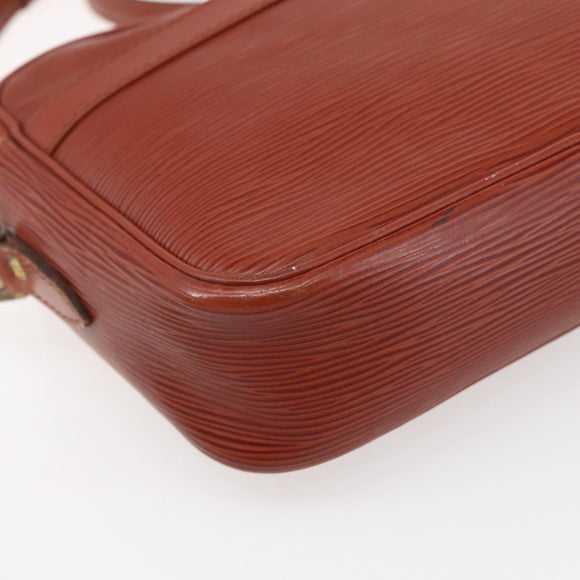 LOUIS VUITTON Epi Trocadero 24 Shoulder Bag Brown M52313 LV Auth 147923