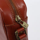 LOUIS VUITTON Epi Trocadero 24 Shoulder Bag Brown M52313 LV Auth 147923-10