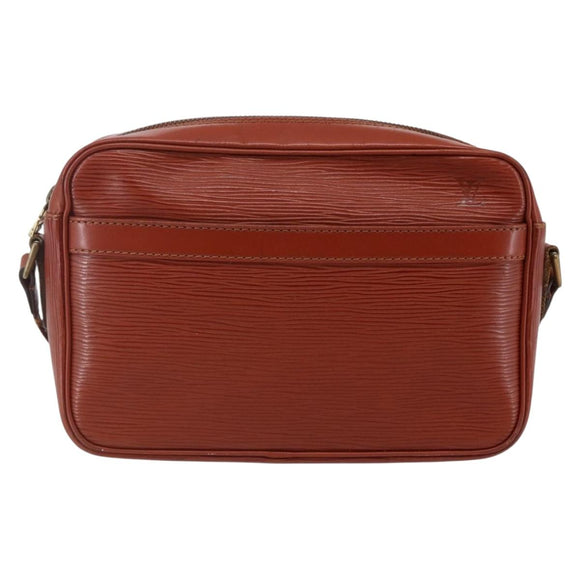 LOUIS VUITTON Epi Trocadero 24 Shoulder Bag Brown M52313 LV Auth 147923
