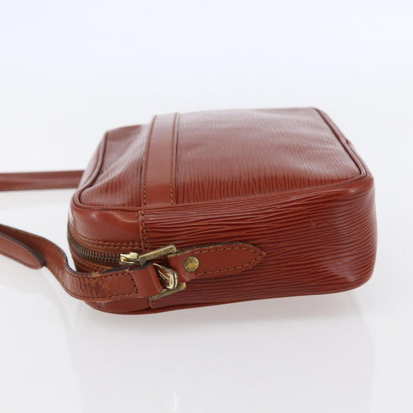 LOUIS VUITTON Epi Trocadero 24 Shoulder Bag Brown M52313 LV Auth 147923