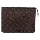 LOUIS VUITTON Monogram Poche Toilette 26 Pouch M47542 LV Auth 147926-13
