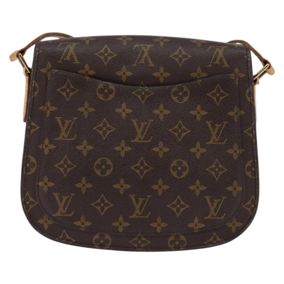 LOUIS VUITTON Monogram Saint Cloud GM Shoulder Bag M51242 LV Auth 147929