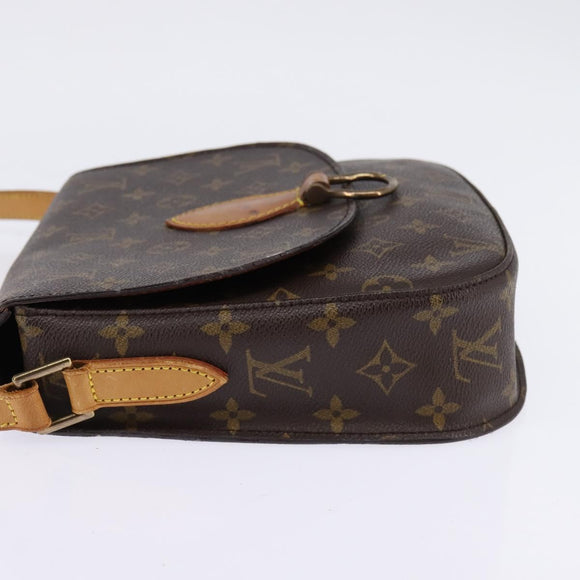 LOUIS VUITTON Monogram Saint Cloud GM Shoulder Bag M51242 LV Auth 147929
