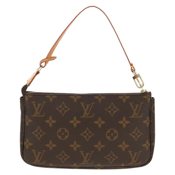 LOUIS VUITTON Monogram Pochette Accessoires Pouch M51980 LV Auth 147931V - 0