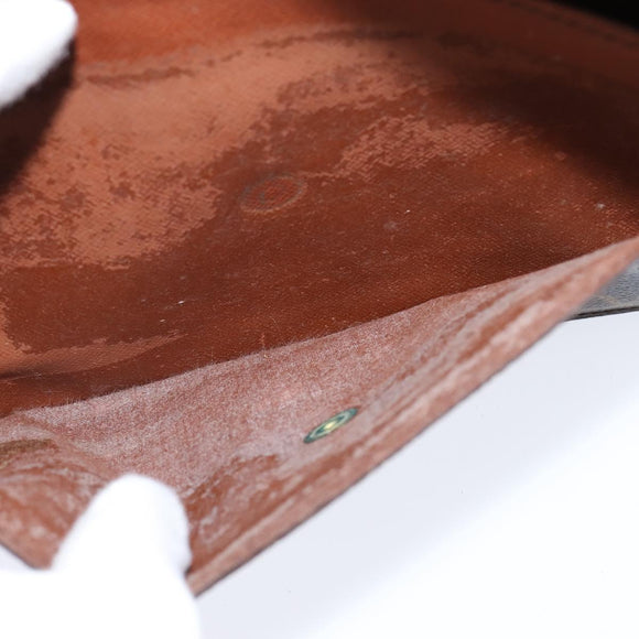 LOUIS VUITTON Monogram Double Rabat Shoulder Bag M51815 LV Auth 147932