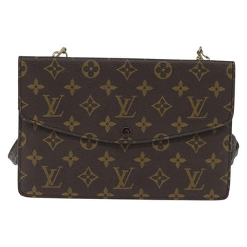LOUIS VUITTON Monogram Double Rabat Shoulder Bag M51815 LV Auth 147932 - 0