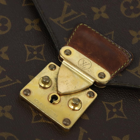 LOUIS VUITTON Monogram Serviette Conseiller Briefcase M53331 LV Auth 147933