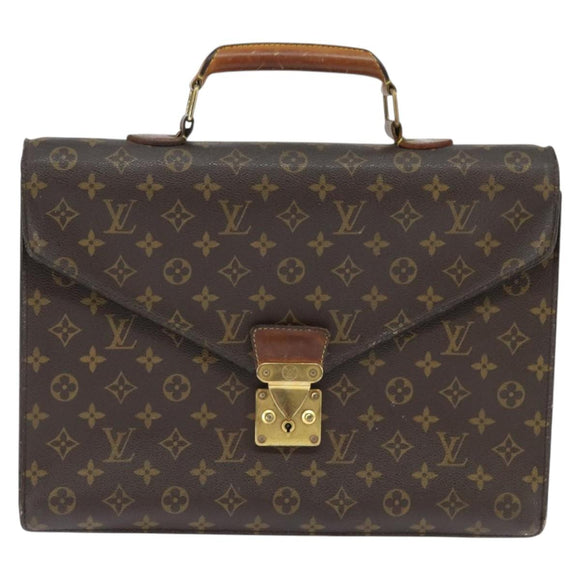 LOUIS VUITTON Monogram Serviette Conseiller Briefcase M53331 LV Auth 147933