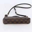 LOUIS VUITTON Damier Ebene Pochette Accessoires Pouch N41206 LV Auth 147934-5