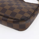 LOUIS VUITTON Damier Ebene Pochette Accessoires Pouch N41206 LV Auth 147934-14