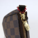 LOUIS VUITTON Damier Ebene Pochette Accessoires Pouch N41206 LV Auth 147934-10