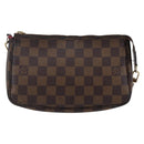 LOUIS VUITTON Damier Ebene Pochette Accessoires Pouch N41206 LV Auth 147934-13