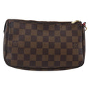 LOUIS VUITTON Damier Ebene Pochette Accessoires Pouch N41206 LV Auth 147934-2