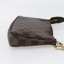 LOUIS VUITTON Damier Ebene Pochette Accessoires Pouch N41206 LV Auth 147934-3