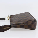 LOUIS VUITTON Damier Ebene Pochette Accessoires Pouch N41206 LV Auth 147934-4