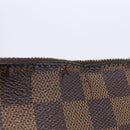 LOUIS VUITTON Damier Ebene Pochette Accessoires Pouch N41206 LV Auth 147934-7