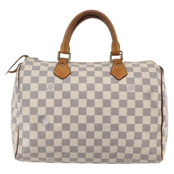 LOUIS VUITTON Damier Azur Speedy 30 Hand Bag N41533 LV Auth 147935 - 0