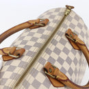LOUIS VUITTON Damier Azur Speedy 30 Hand Bag N41533 LV Auth 147935-8