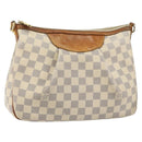 LOUIS VUITTON Damier Azur Siracusa PM Shoulder Bag N41113 LV Auth 147936-1