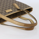 GUCCI GG Supreme Tote Bag PVC Beige Silver 211137 Auth 147938-7