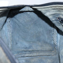 GUCCI GG Supreme Sherry Line Boston Bag PVC Navy Gold 012 3842 33 39 Auth 147940-21