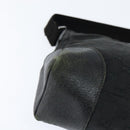 GUCCI GG Canvas Shoulder Bag Black Silver 114273 Auth 147943-9
