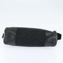 GUCCI GG Canvas Shoulder Bag Black Silver 114273 Auth 147943-5