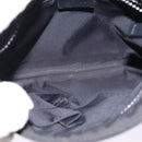 GUCCI Web Sherry Line Shoulder Bag Nylon Black 181068 Auth 147947-11