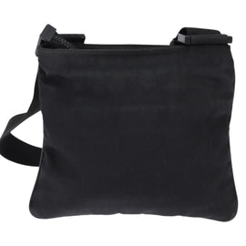 GUCCI Web Sherry Line Shoulder Bag Nylon Black 181068 Auth 147947 - 0