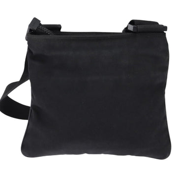 GUCCI Web Sherry Line Shoulder Bag Nylon Black 181068 Auth 147947 - 0