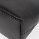 GUCCI Bamboo Shoulder Bag Leather Black Gold 001 2113 1880 Auth 147949-16