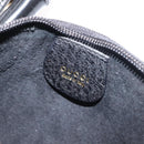 GUCCI Bamboo Shoulder Bag Leather Black Gold 001 2113 1880 Auth 147949-20